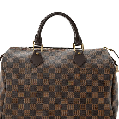 Louis Vuitton Damier Ebene Speedy 30 8 of 15