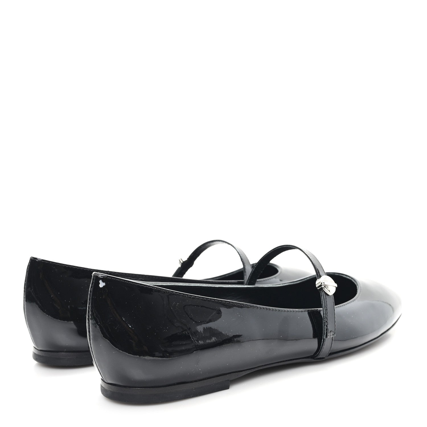 Louis Vuitton Patent Uniformes Ballerina Flat 38.5 Black 5 of 10