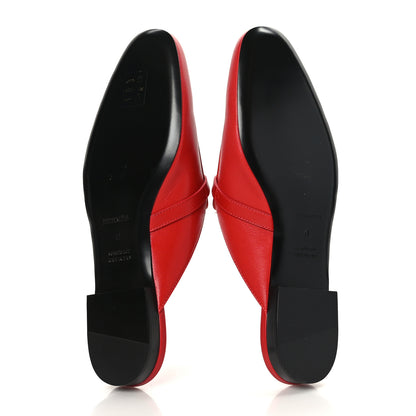 Hermes Goatskin Oz Mules 41 Rouge A Levre 5 of 8