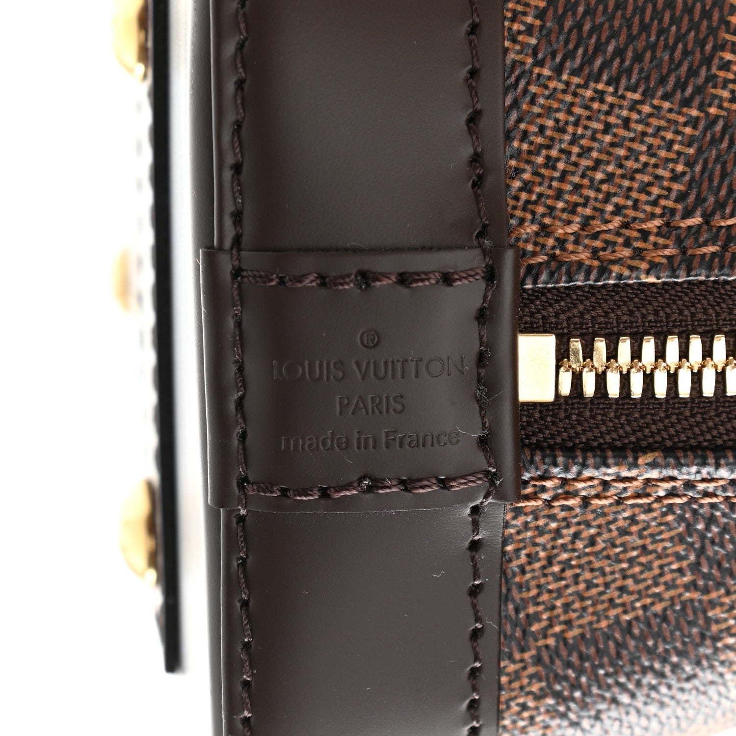 Louis Vuitton Damier Ebene Alma BB 5 of 8