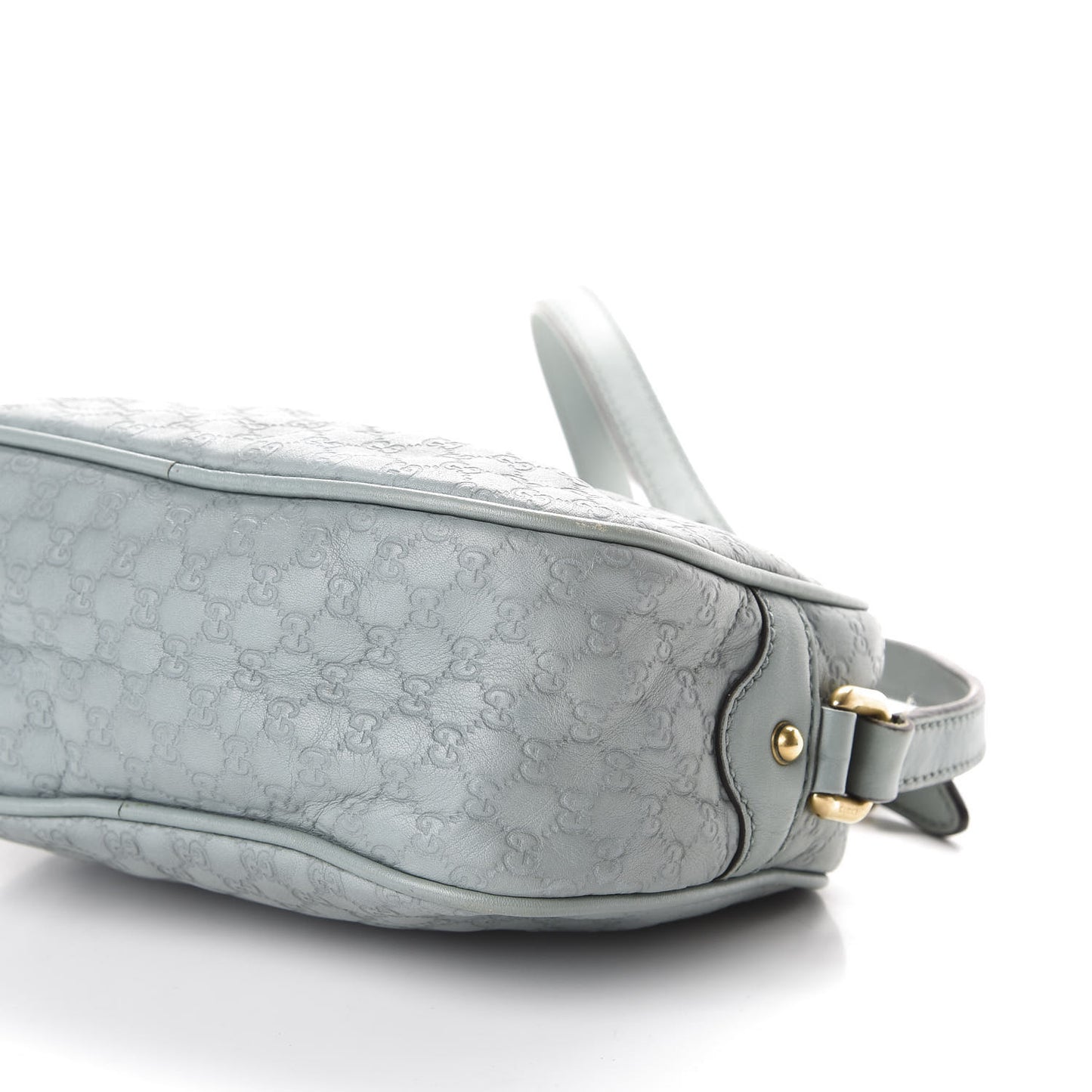 Soft Microguccissima Sunshine Disco Crossbody Bag Blue