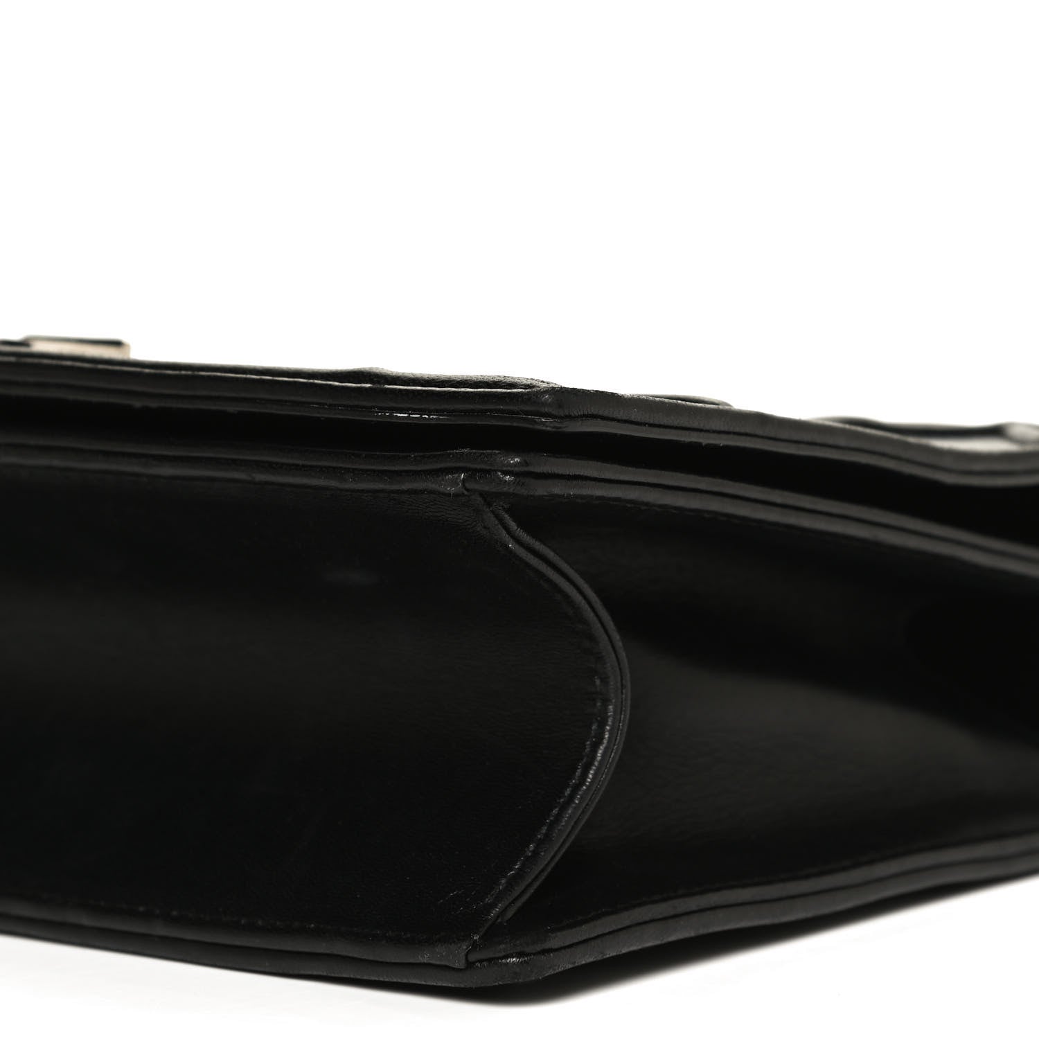 Christian Dior Lambskin Medium Diorama Flap Bag Black 10 of 12