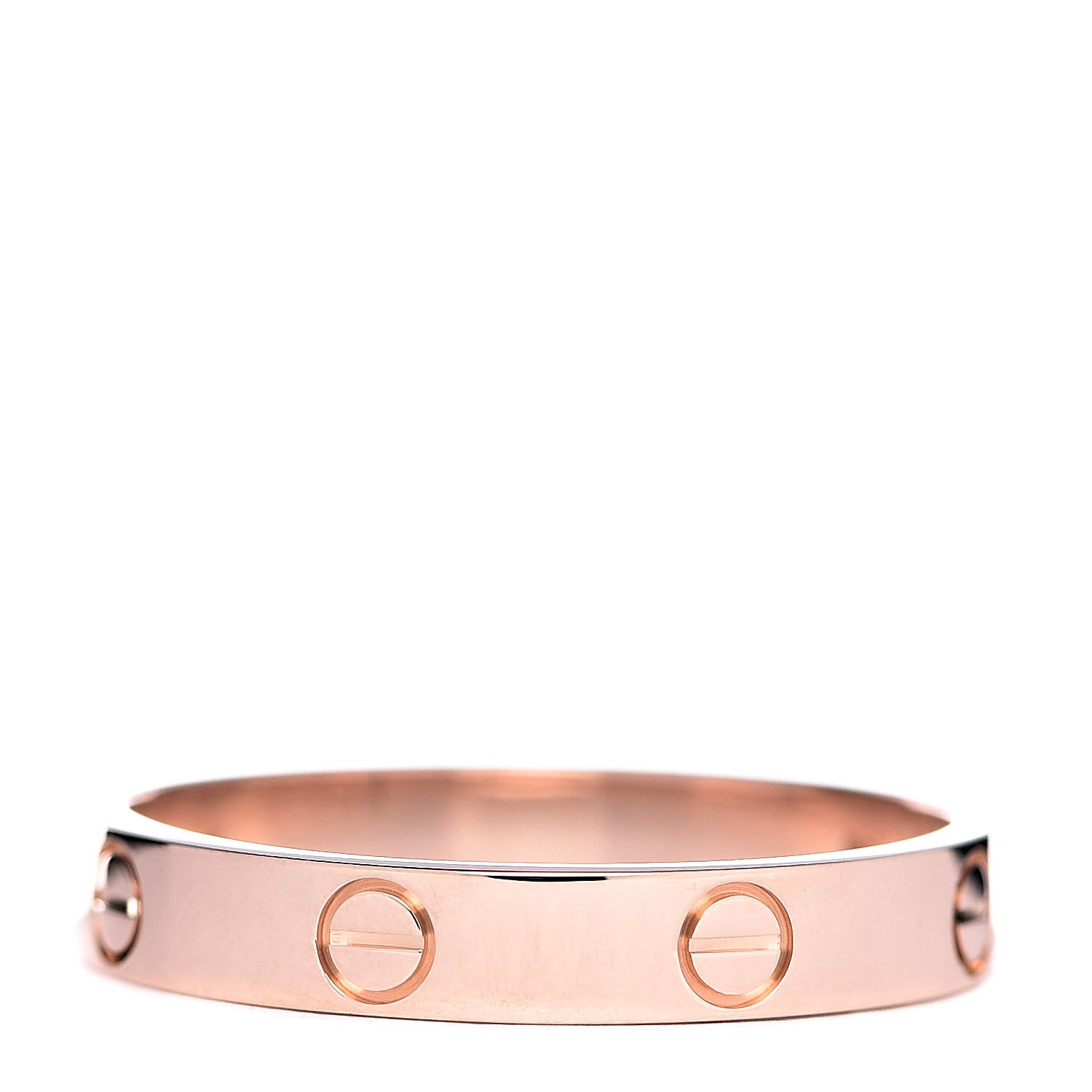 Cartier 18K Pink Gold 3.5mm LOVE Wedding Band Ring 61 9.5 3 of 5