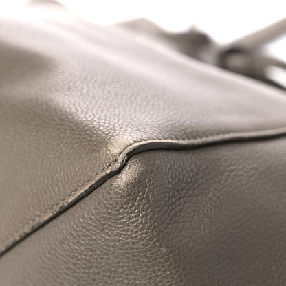 Celine Soft Grained Calfskin Small Belt Cabas Phantom Taupe 9 of 27