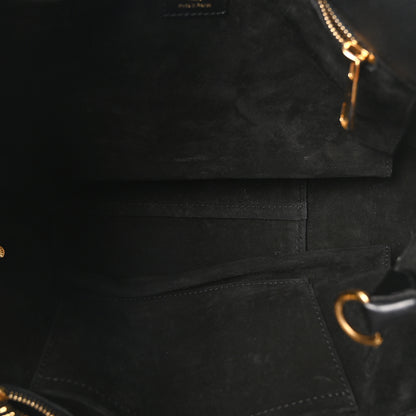 Louis Vuitton Veau Cachemire Tote W PM Black 5 of 9