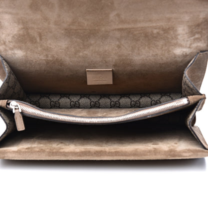 Gucci GG Supreme Monogram Small Dionysus Shoulder Bag Taupe 4 of 15