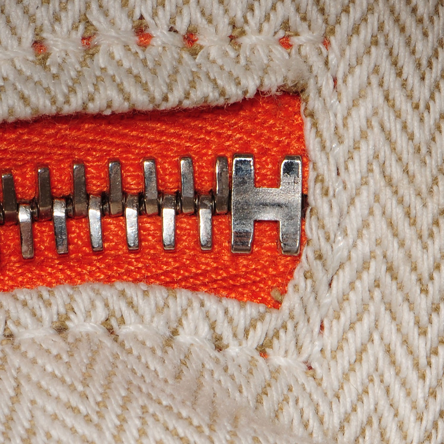 Hermes Taurillon Clemence Victoria II 35 Orange 9 of 24