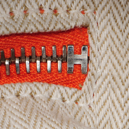 Hermes Taurillon Clemence Victoria II 35 Orange 9 of 24