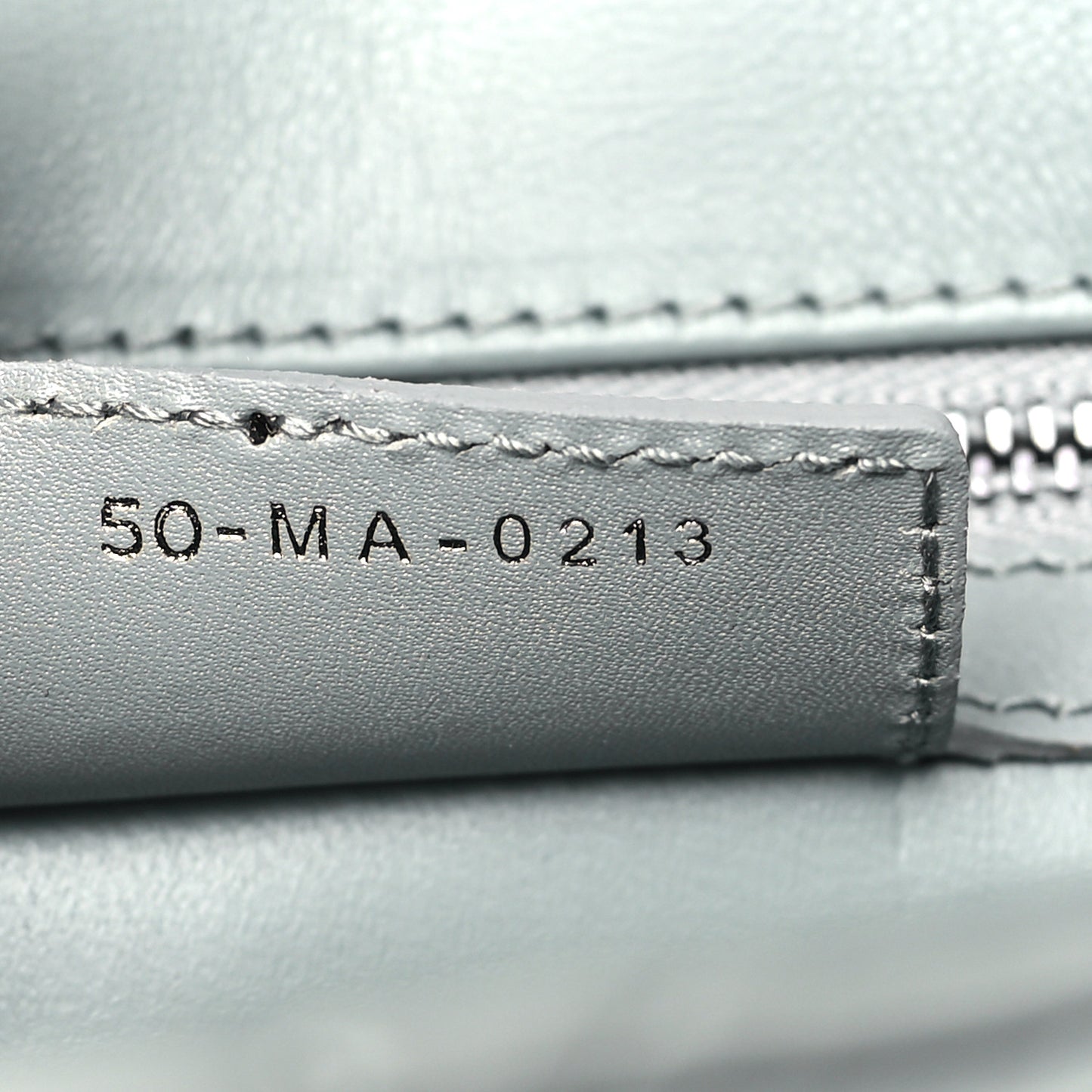 Calfskin Macrocannage Medium Caro Bag Iron Grey