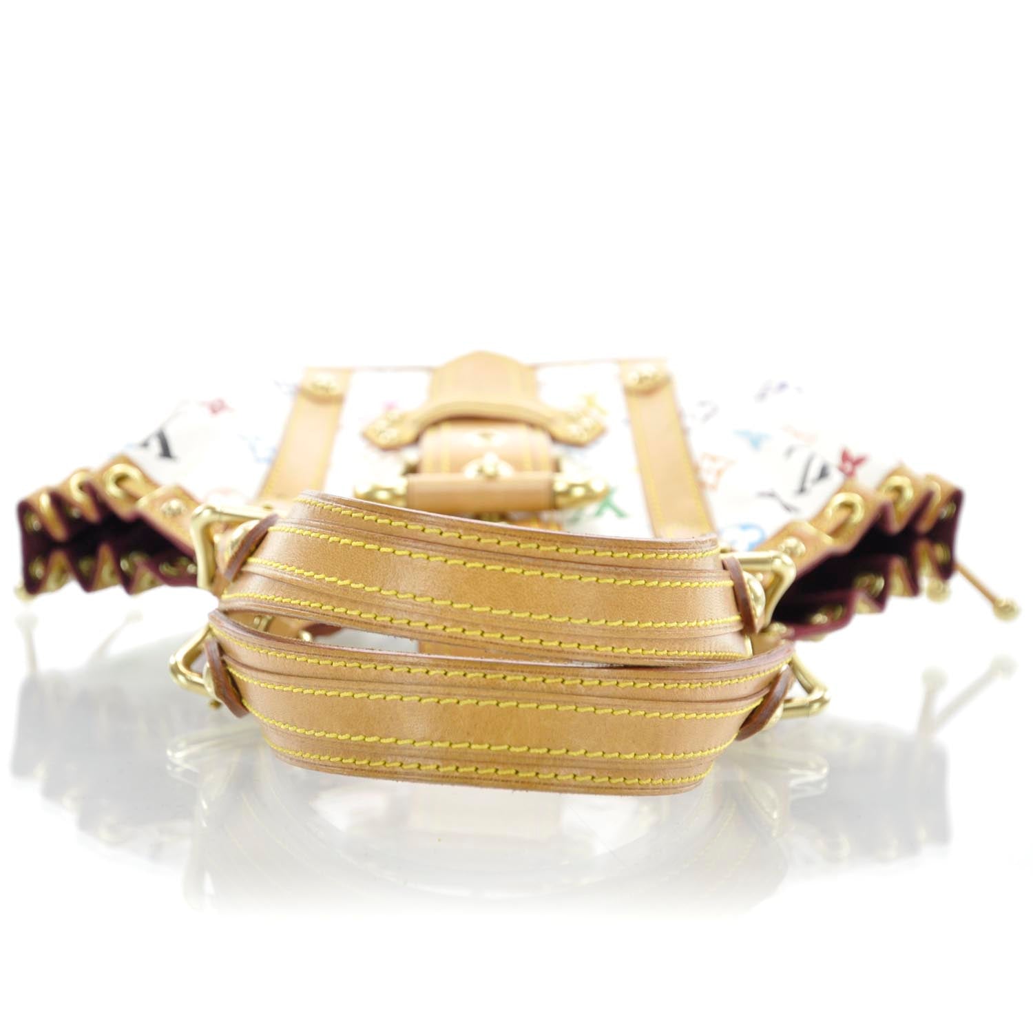 Louis Vuitton Monogram Multicolor Theda GM White 5 of 9