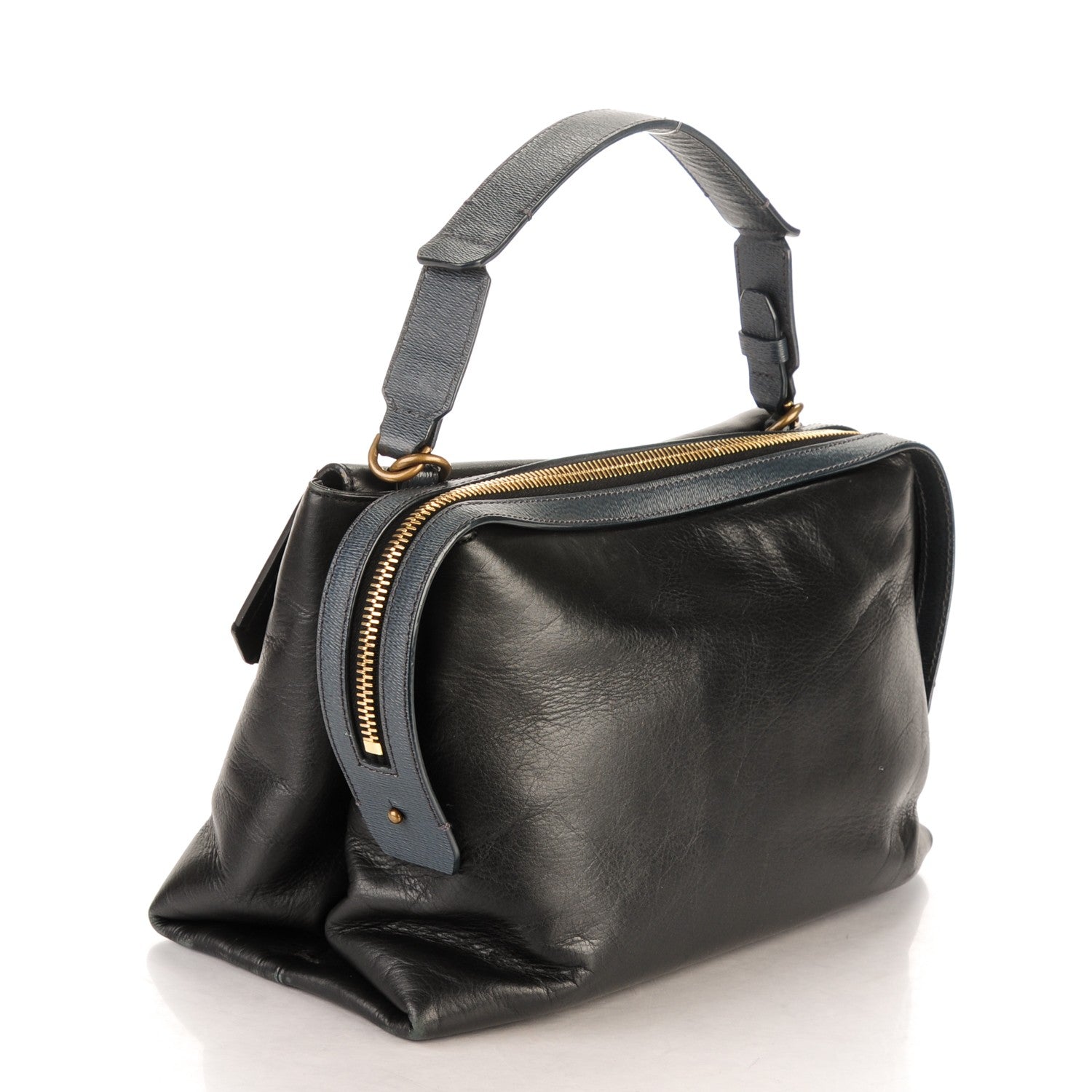 Lanvin Calfskin Padam Satchel Black 3 of 10