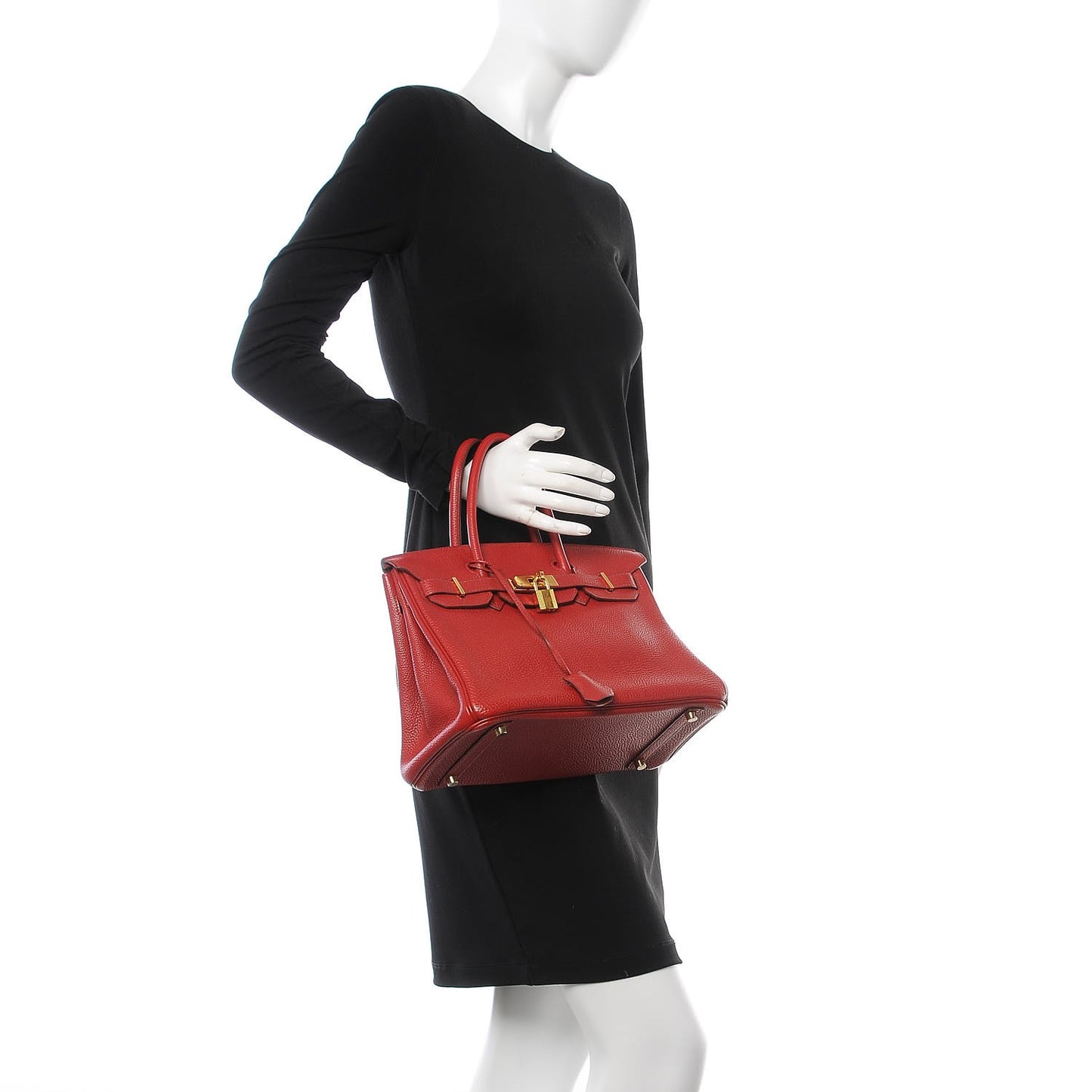 Togo Birkin 30 Rouge Garance