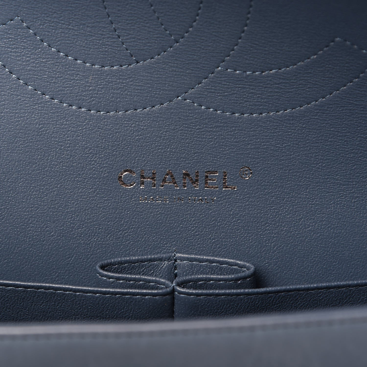 Chanel Lambskin Quilted Jumbo Double Flap Light Blue 8 of 10