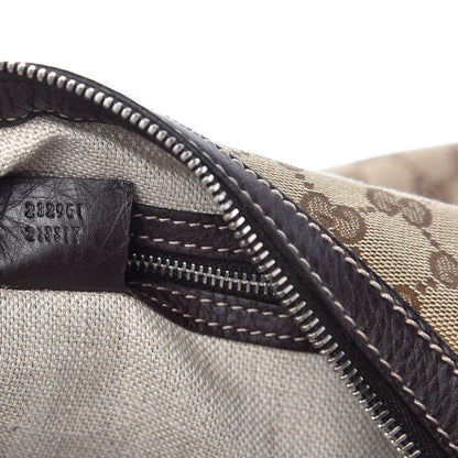Gucci Monogram Medium Icon Bit Hobo Dark Brown 9 of 9