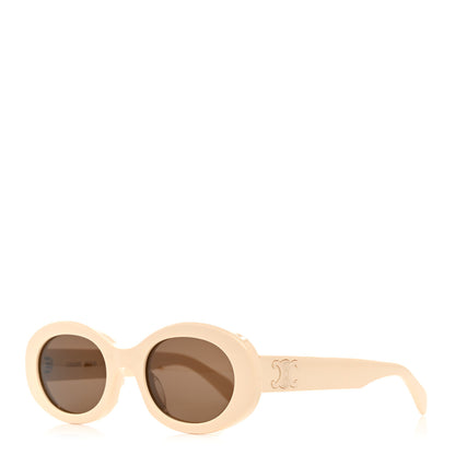 Celine Acetate Triomphe 01 Sunglasses CL 40194U Beige 1 of 6