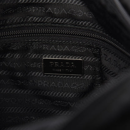 Prada Nylon Vela Messenger Bag Black 8 of 9