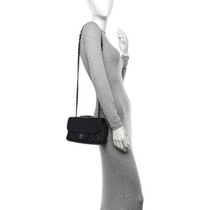 Chanel Caviar All About Flap Bag Black 2 of 12