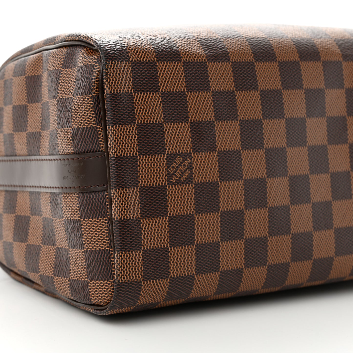 LOUIS VUITTON Damier Ebene Speedy Bandouliere 25