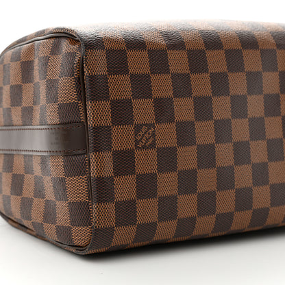 Louis Vuitton Damier Ebene Speedy Bandouliere 25 8 of 9