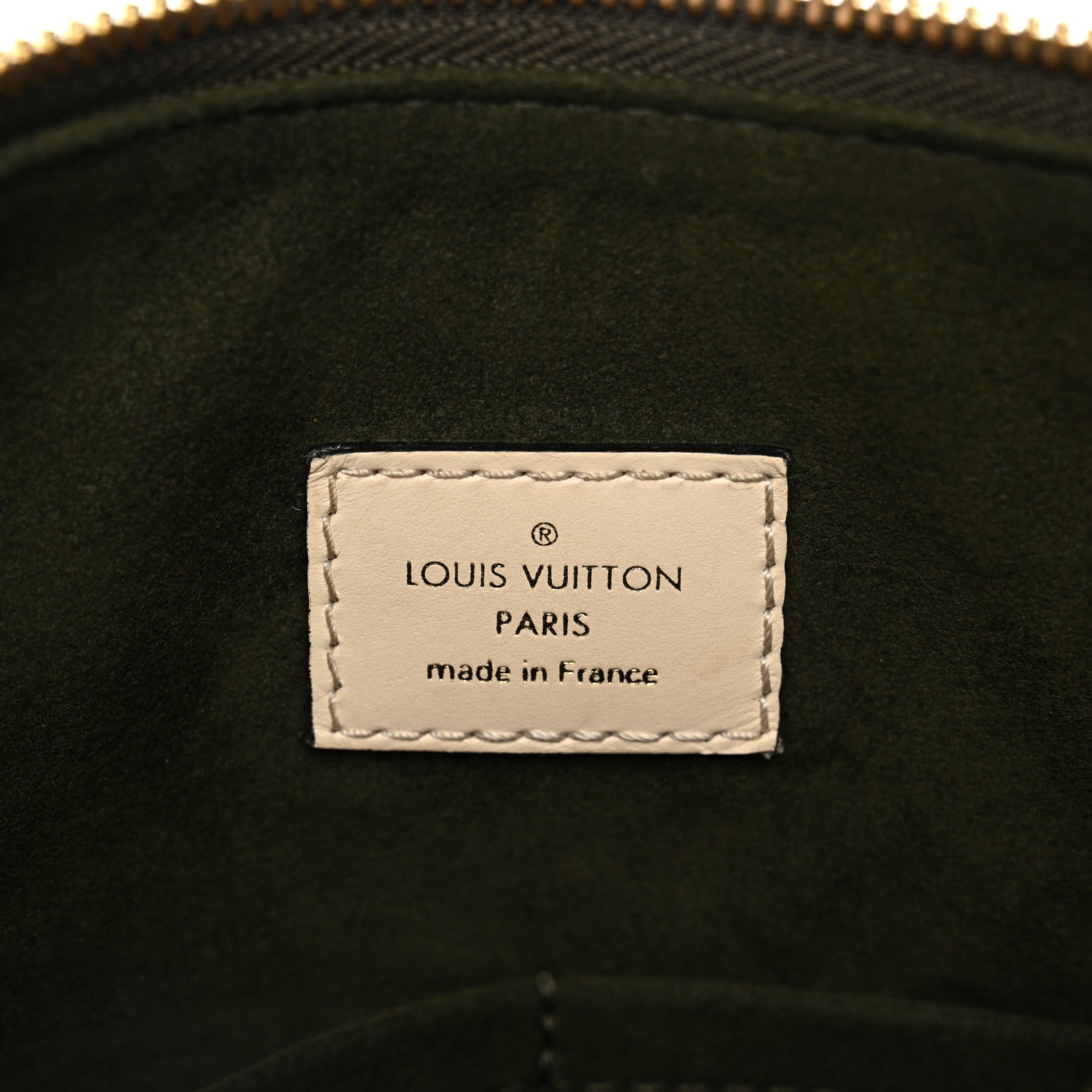 Louis Vuitton Damier Ebene Calfskin Maida Khaki 6 of 9