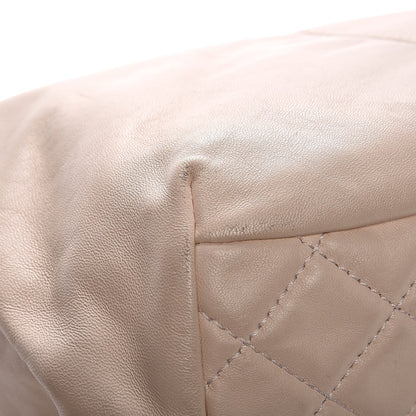 Chanel Calfskin Quilted Large Trianon Messenger Flap Light Pink 9 of 10