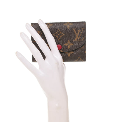 Louis Vuitton Monogram Rosalie Coin Purse Fuchsia 2 of 6