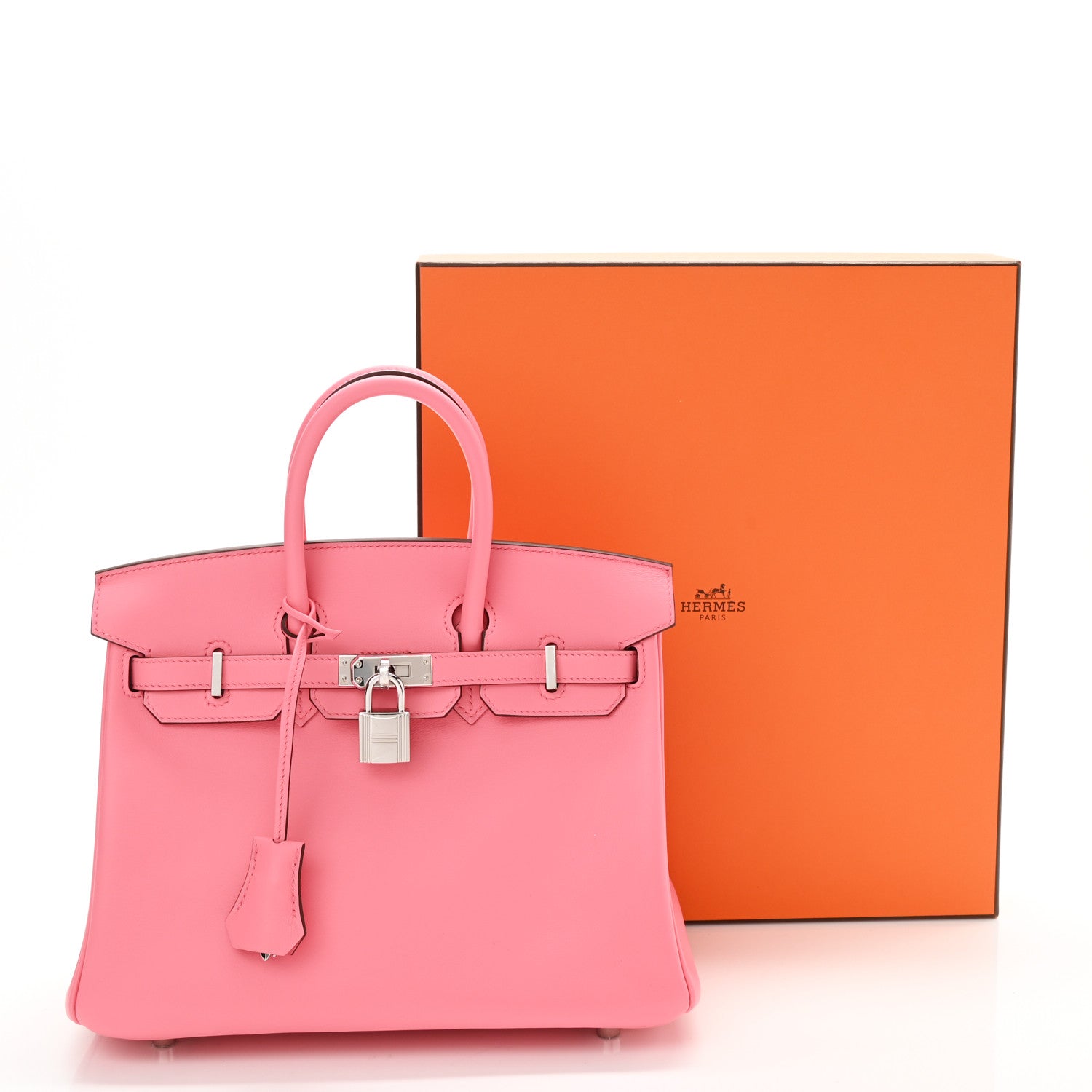 Hermes Swift Birkin 25 Rose D'ete 11 of 11