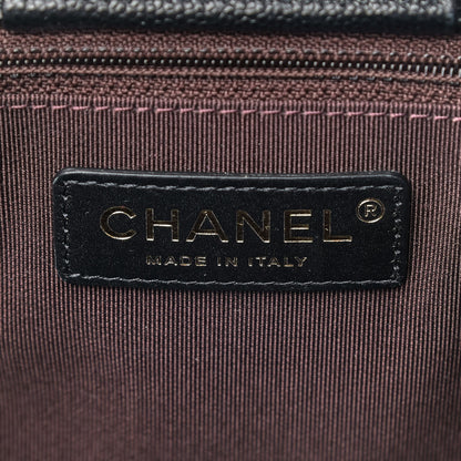 Chanel Caviar Quilted Large Shopping Tote Black 8 of 9