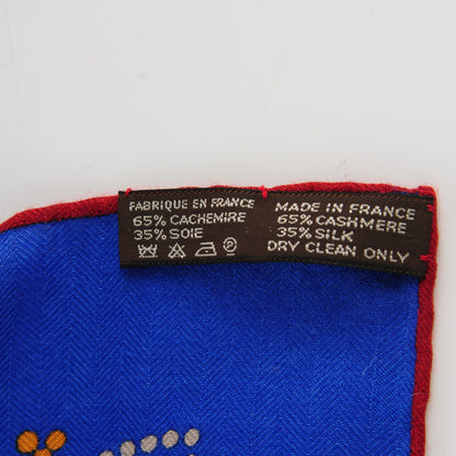 Hermes Cashmere Silk L'Arbre De Vie Shawl 140 3 of 8