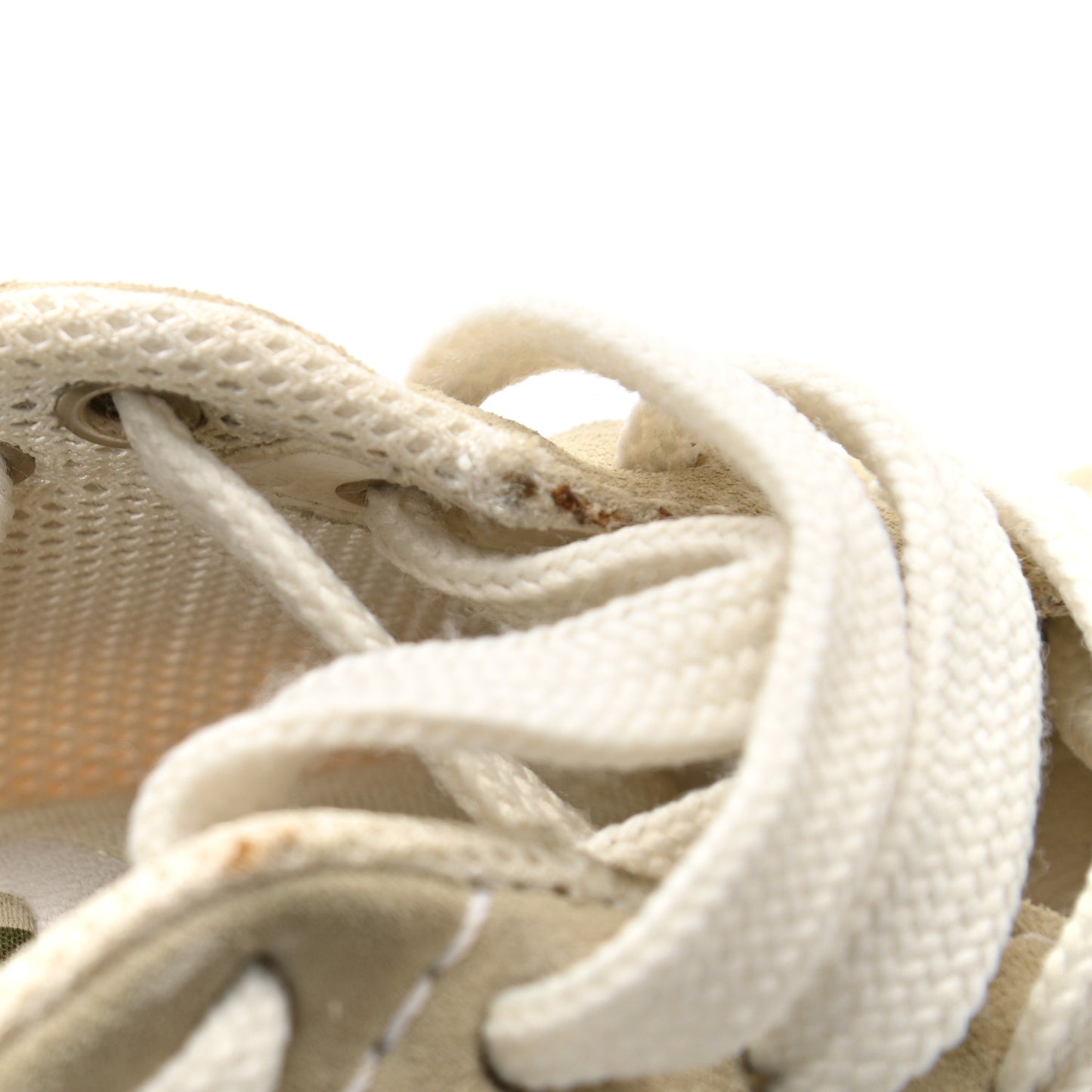 Fabric Suede L'Amour Mens Rockrunner Sneakers 42 White
