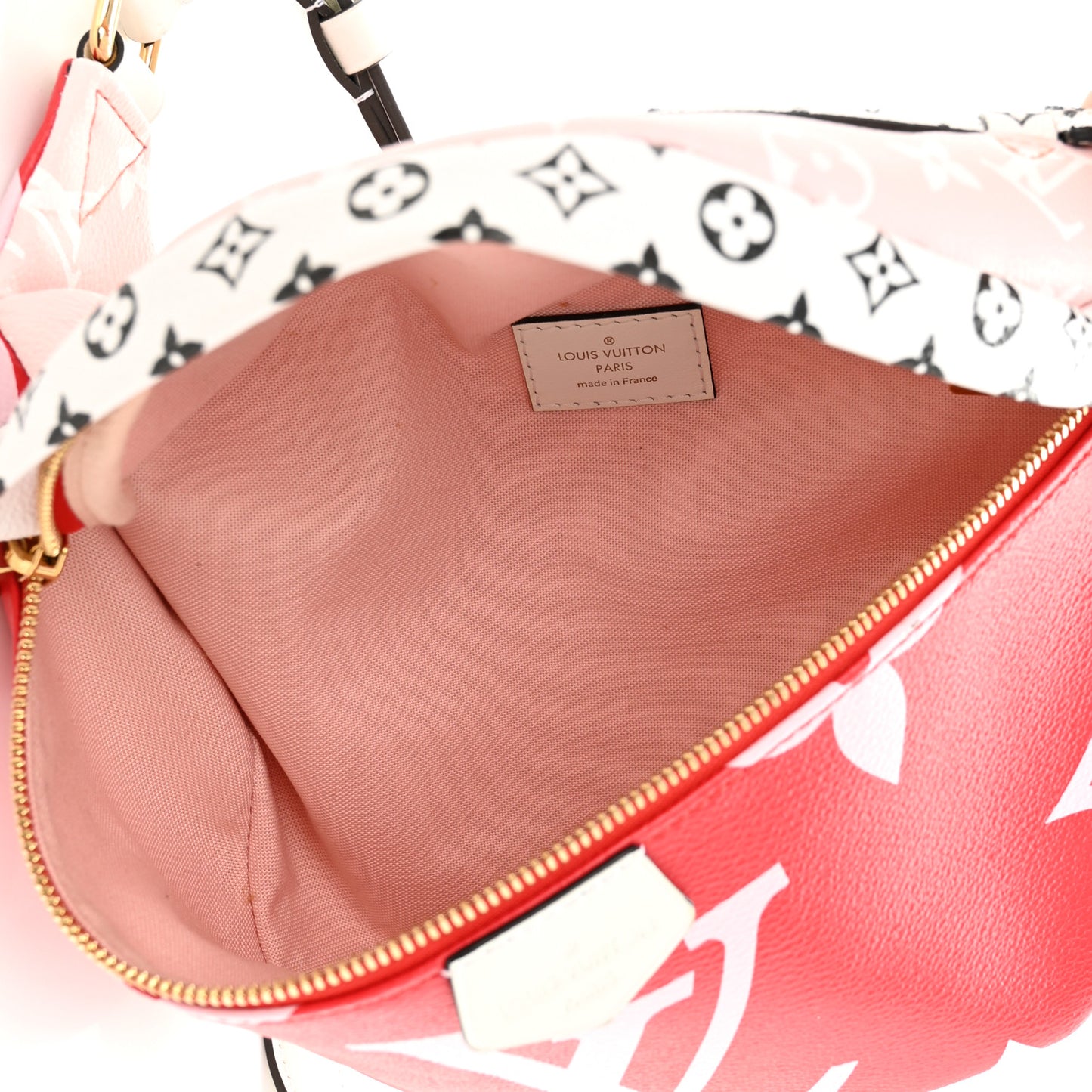 Monogram Giant Bumbag Rouge