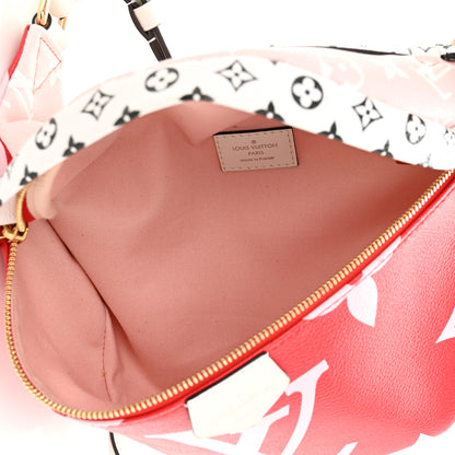 Louis Vuitton Monogram Giant Bumbag Rouge 5 of 9
