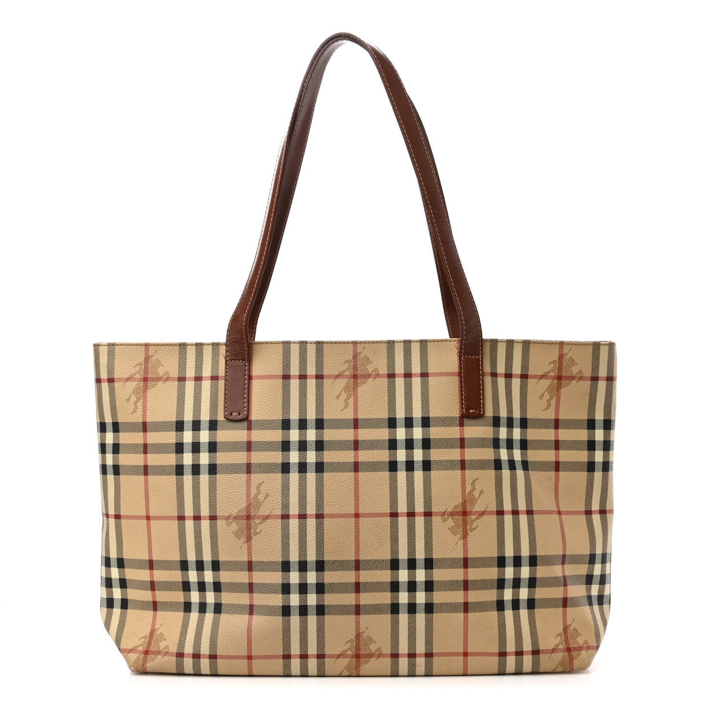Haymarket Check Tote Brown