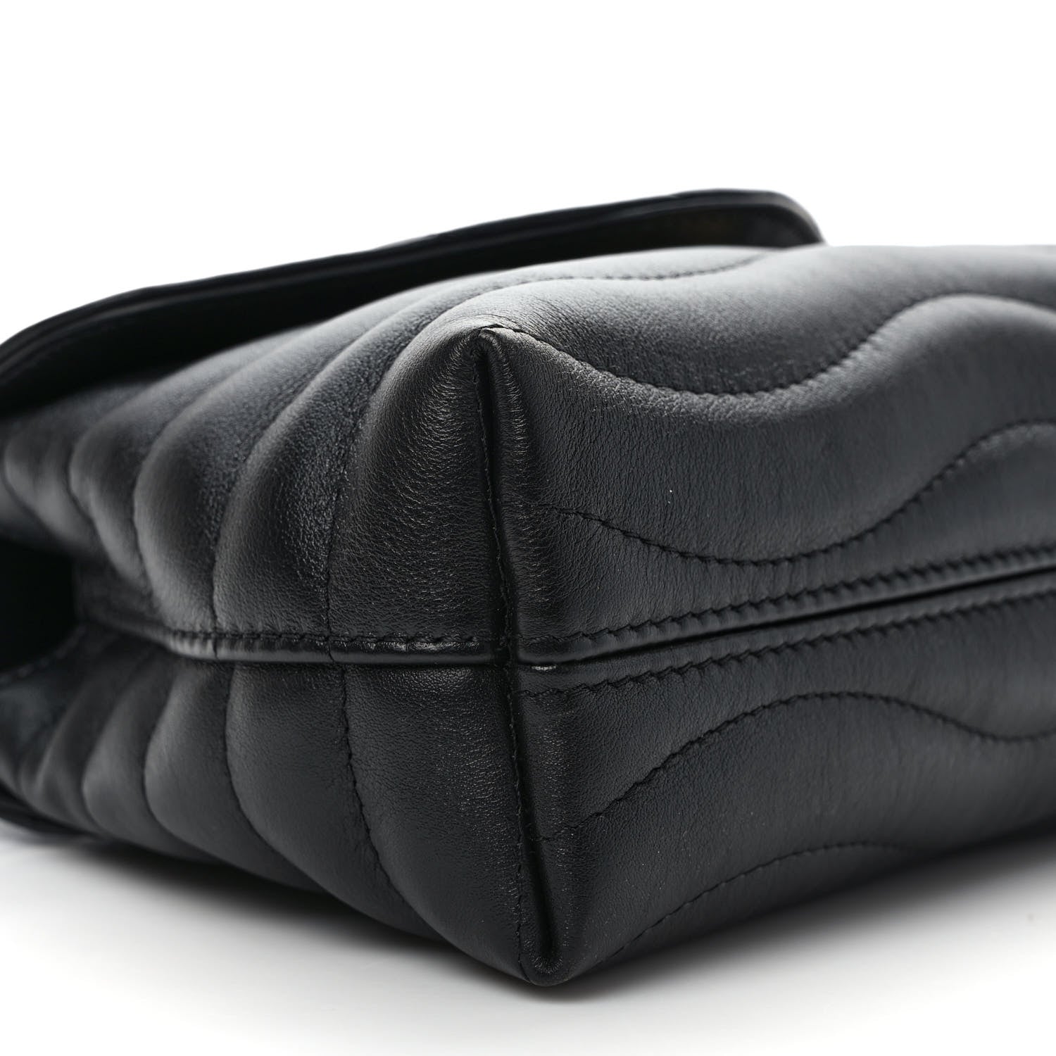 Louis Vuitton Calfskin Hold Me New Wave Black 7 of 9