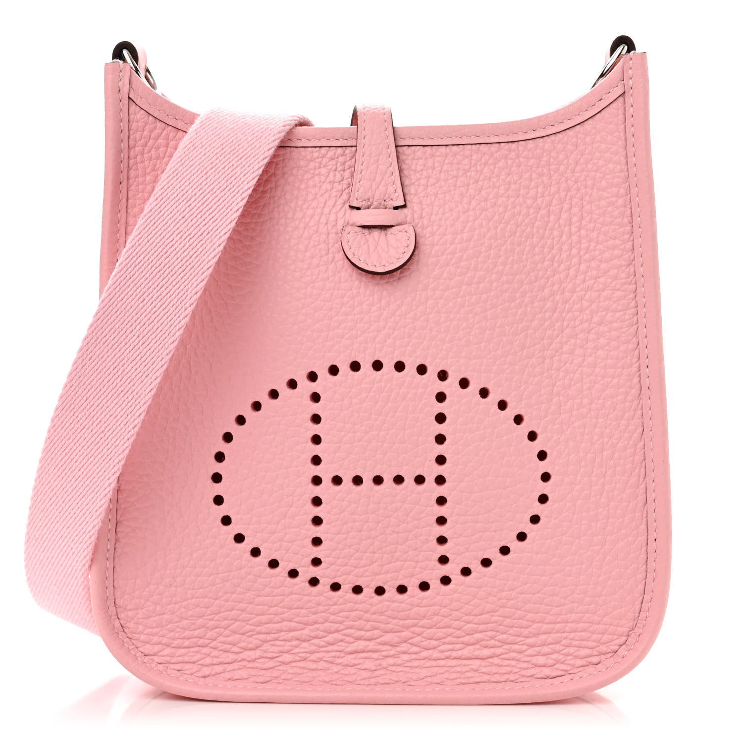 Hermes Taurillon Clemence Evelyne TPM Rose Sakura 1 of 11