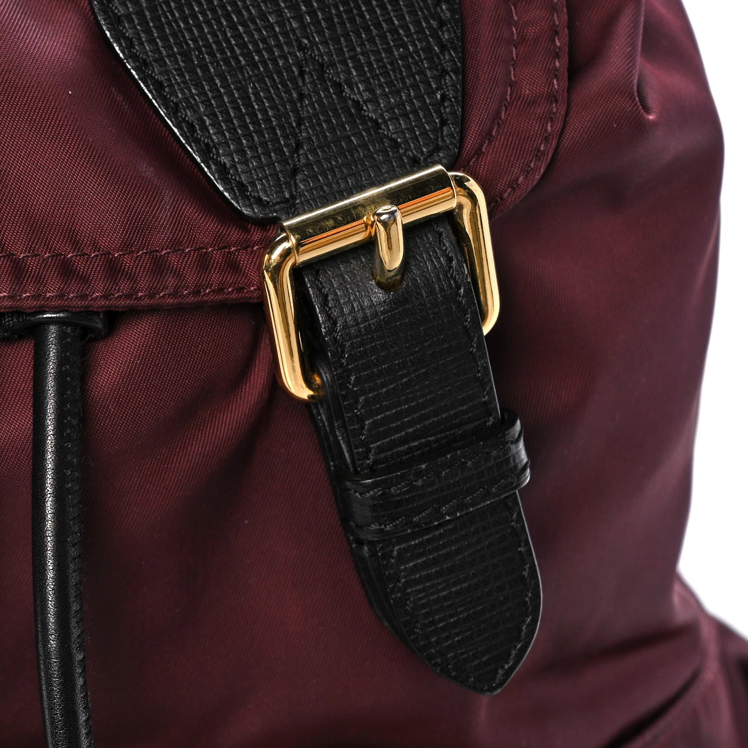 Burberry Nylon Medium Rucksack Backpack Burgundy Red 10 of 17