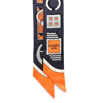 Hermes Silk Carre En Boucles Twilly 2 of 7