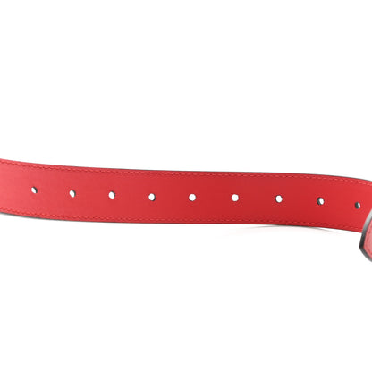 Gucci Calfskin Matelasse GG Marmont Belt Bag 95 38 Hibiscus Red 10 of 13