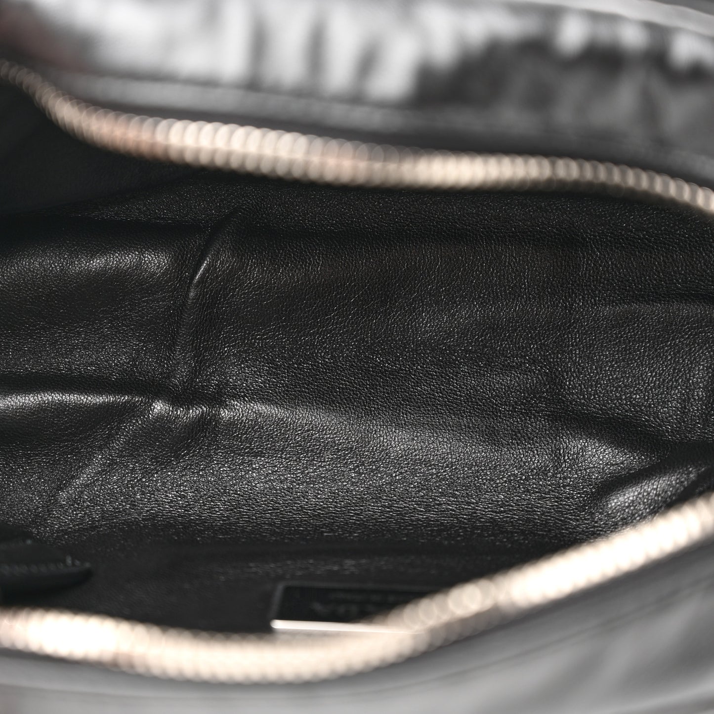 Nappa Antique Multi-Pocket Shoulder Bag Black
