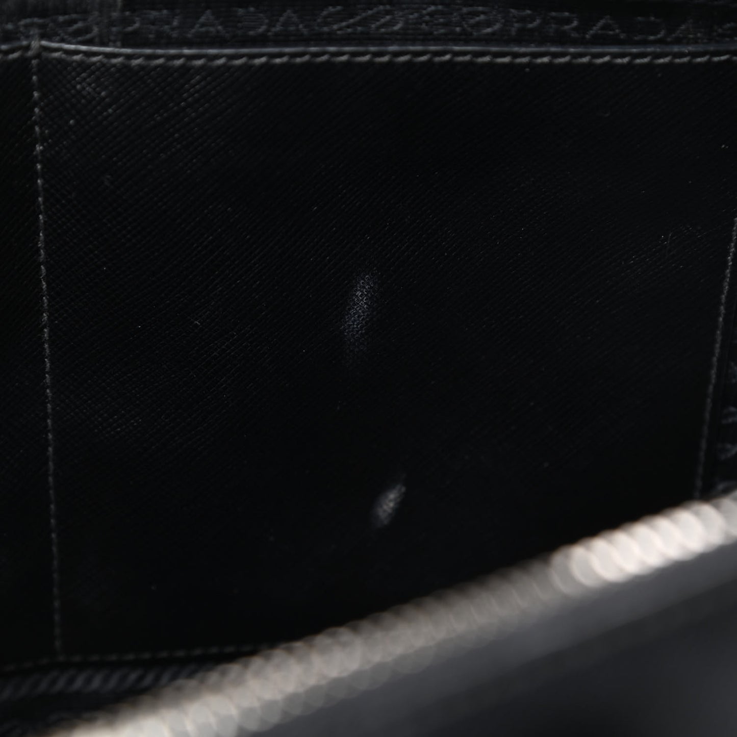 Saffiano Large Galleria Double Zip Tote Black
