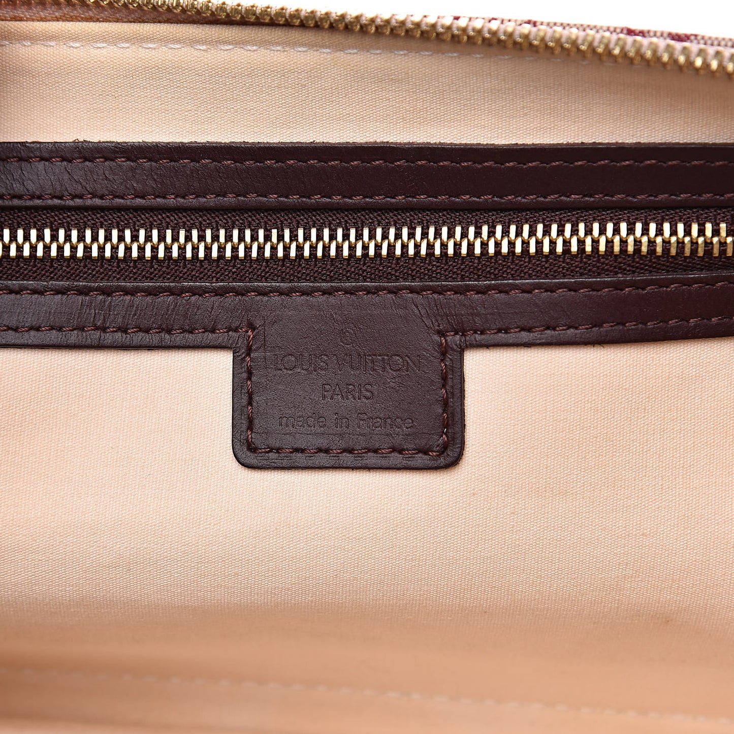 Mini Monogram Alma Long Cherry
