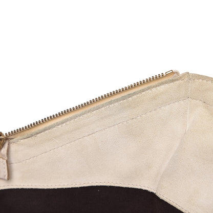 Saint Laurent Calfskin Large Downtown Tote Ivory 10 of 20
