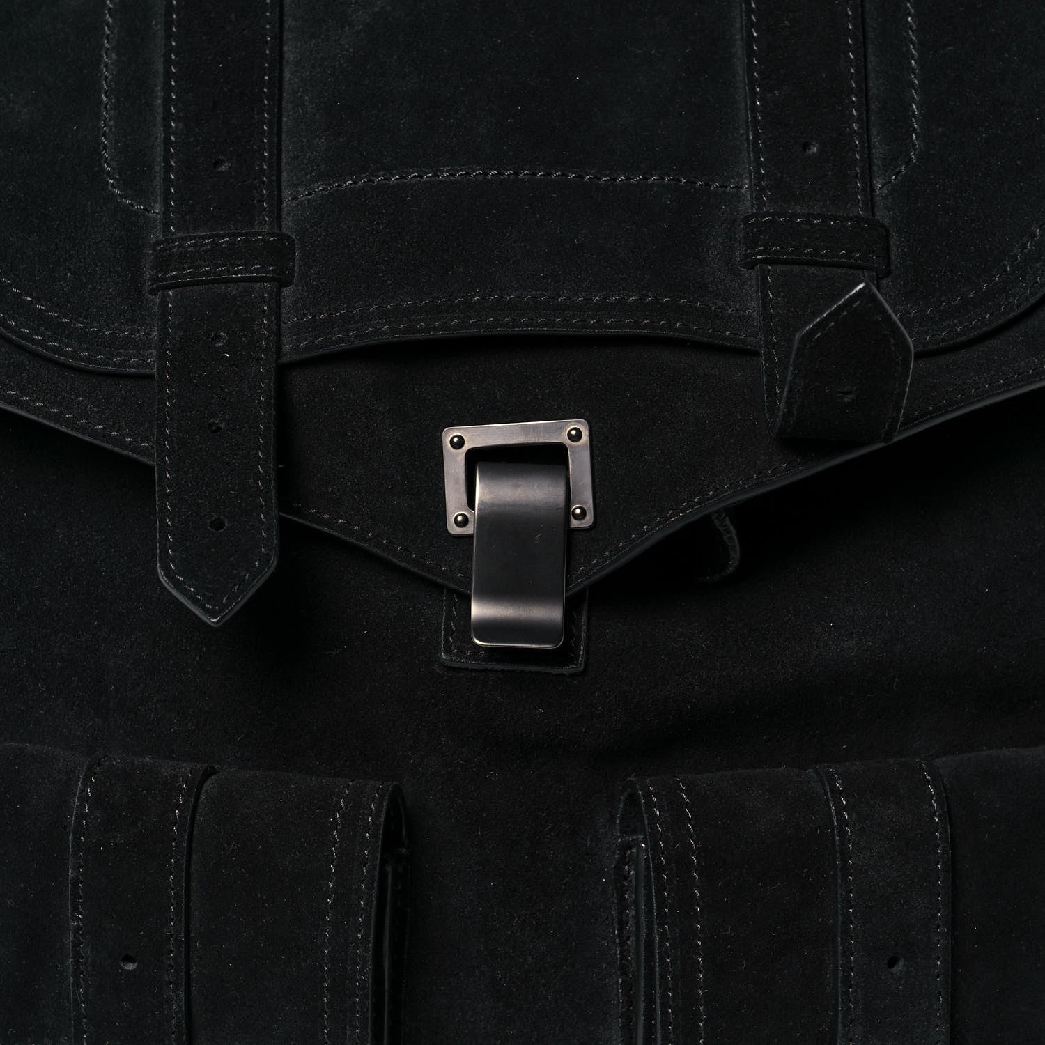 Proenza Schouler Suede PS1 Backpack Black 7 of 12