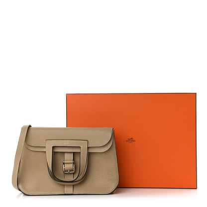 Hermes Taurillon Clemence Halzan 31 GM Trench 16 of 16