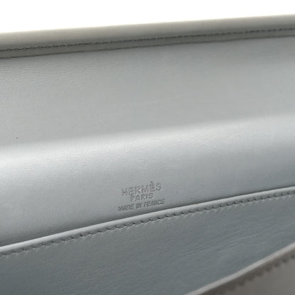 Hermes Box Nepal Clutch Bleu Arctic 6 of 6