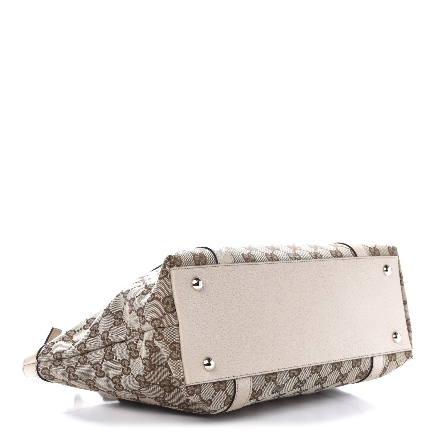 Gucci Monogram Abbey Medium Tote Off White 3 of 11