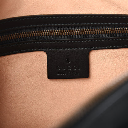 Gucci Calfskin Matelasse Mens GG Marmont Belt Bag 90 36 Black 5 of 9