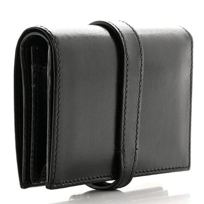 Gucci Calfskin Jackie 1961 Card Case Black 3 of 8
