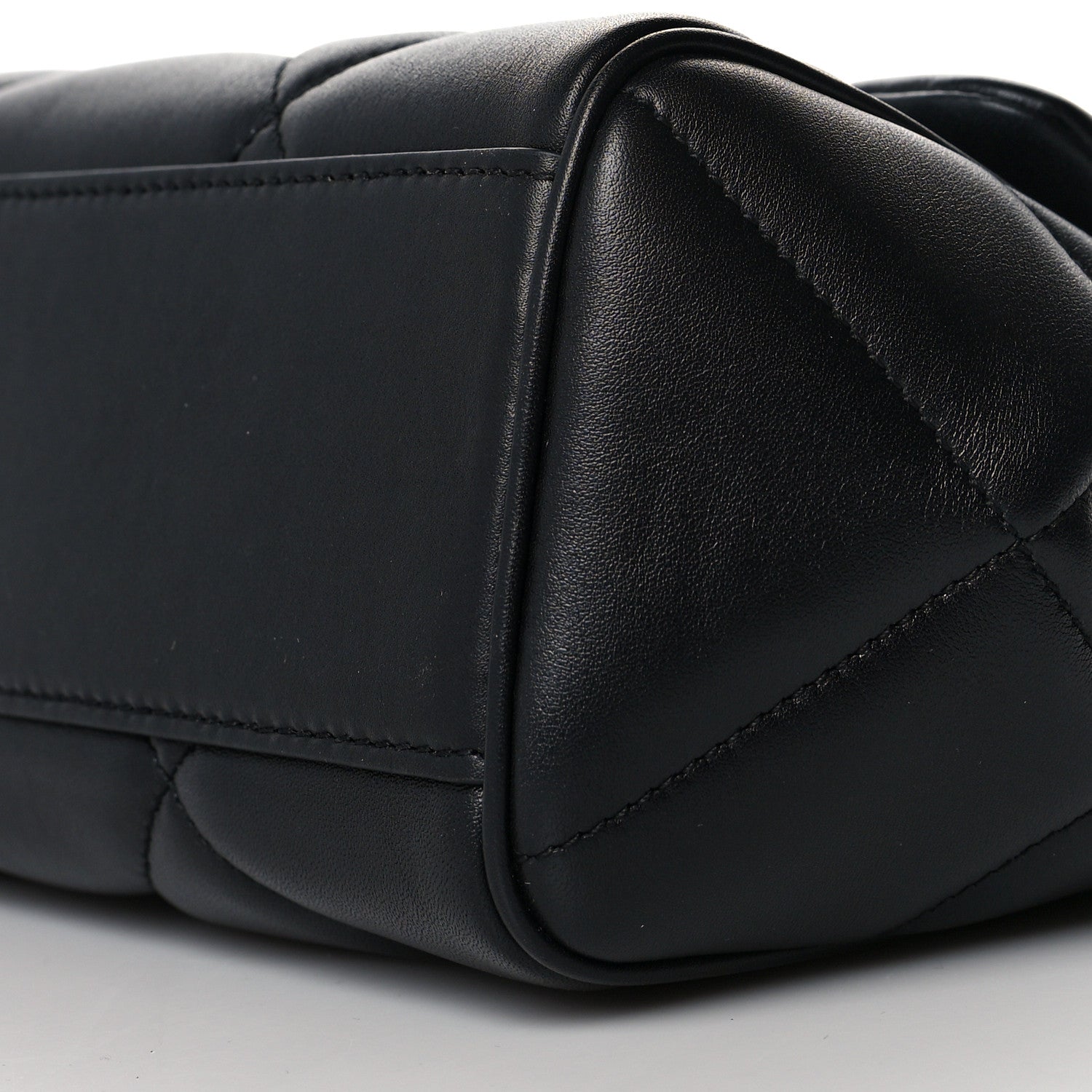 Dolce & Gabbana Calfskin Quilted Small Miss Sicily Satchel Black 9 of 9