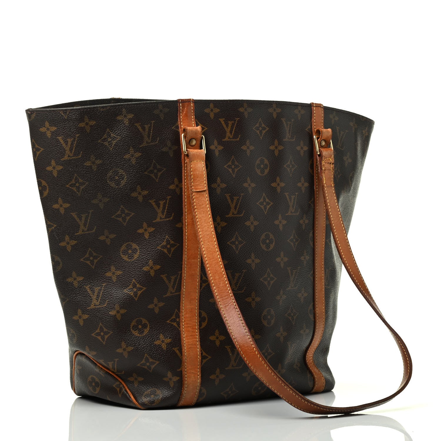 Louis Vuitton Monogram Sac Shopping Tote 3 of 9